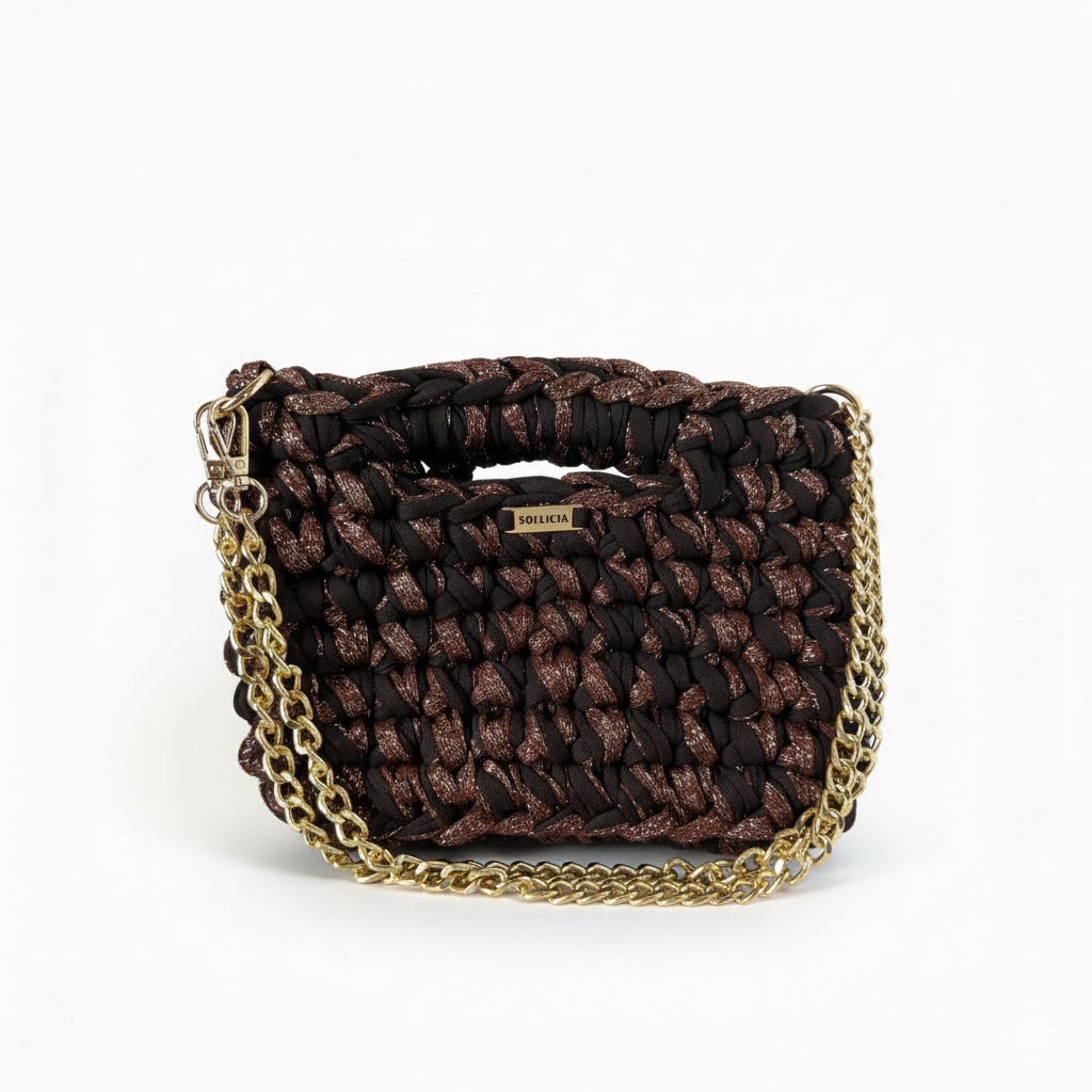 LUMA - Brown with brown glitter thread (limited edition)