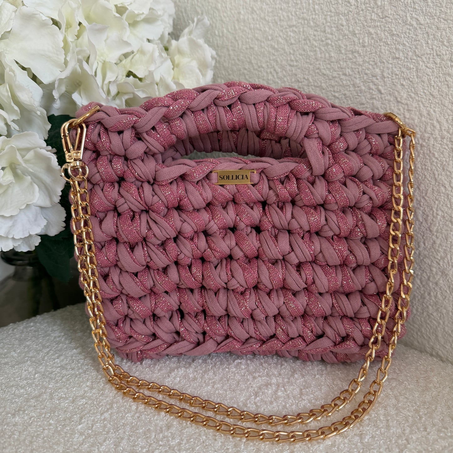 LUMA - Rose pailleté