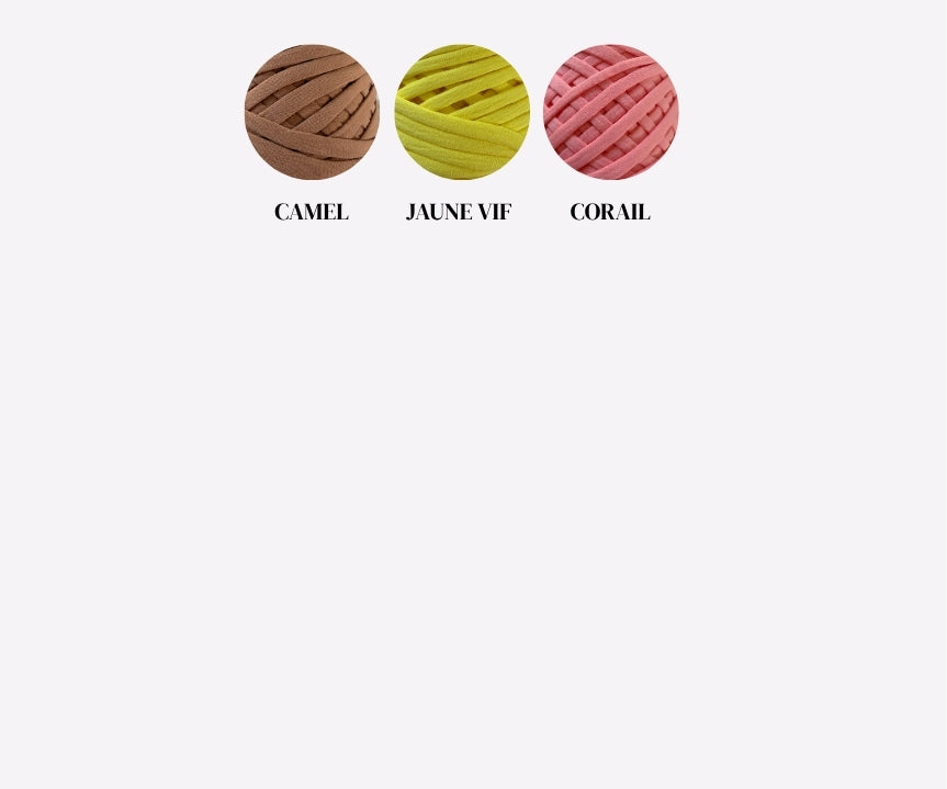palette couleur sacs crochets faits mains sollicia