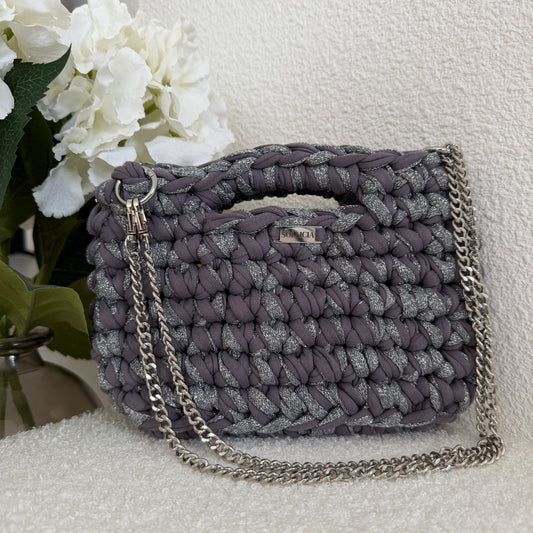 LUMA - Gris et fil pailleté gris (édition limitée)