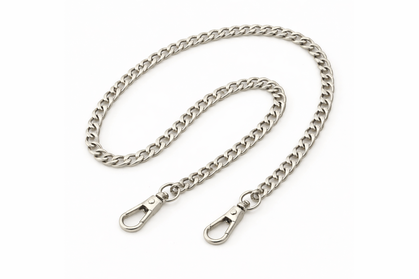 Bandoulière argentée