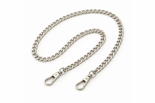 Bandoulière argentée