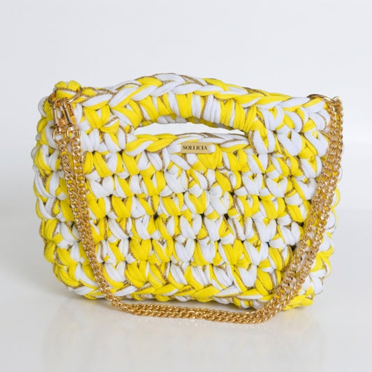 LUMA jaune vif et blanc